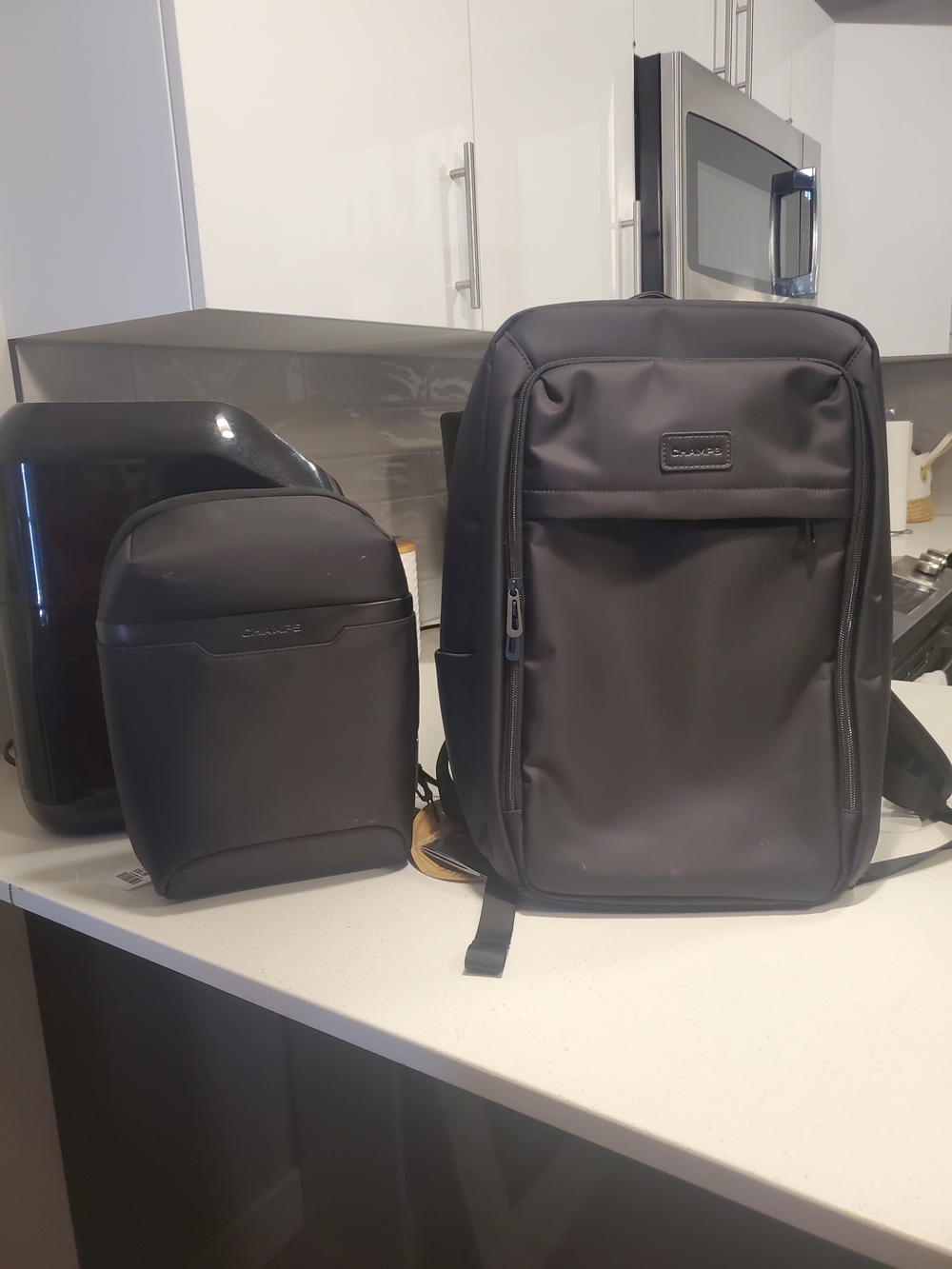 Champs Back Pack/ Side Bag Combo